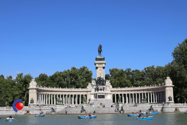 Genieten voor uw groep in Retiropark Madrid 